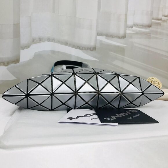 NWT Bao bao Issey Miyake Tote Bag in blue&silver - Picture 5 of 12